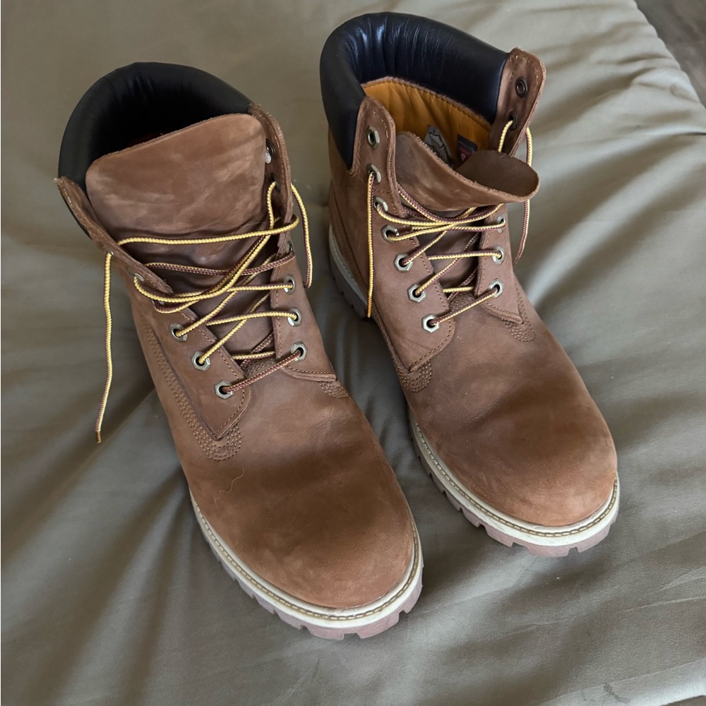 Men's Timberland Brown Leather Boots